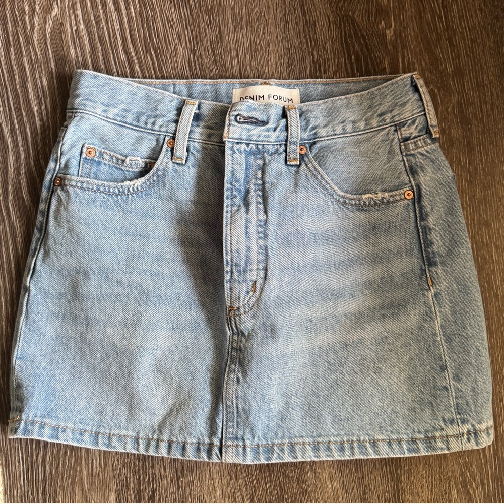 Aritzia Denim Forum 90’s Ricci Skirt - 25 - 7 Yrs Bleu Taboo
